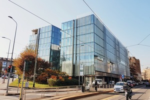  Die Fassadensanierung des Amazon Headquarter war eine der größten in Mailand. Dafür kooperierten Tvitec und Stahlbau Pichler. 