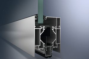  Ein System: Tür- und Wandschutzkonstruktion Schüco ADS 80 FR 30. 