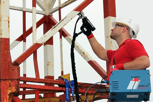  Der mobile Bolzenschweißinverter BMK-8i ACCU von Soyer. 