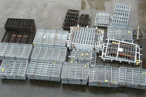  Ca. 80 Tonnen Stahl verarbeiten die Gefangenen der JVA Kleve jährlich zu Fenstergitter. 
