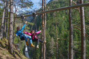  Eine weitere Fly-Line wurde in Gröden in Südtirol und in Radolfzell installiert. 