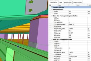  Senn setzt für die Planung IFC-Dateien aus BIM-fähiger Software ein wie auch für die Produktions-, Transport- und Montageplanung. 