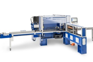  Die neue Stanzmaschine FlexPunch mit MultiTool. 