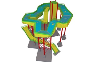  Vollack nutzte das Tekla-Structures-Modell als zentrales Ausführungsplanungsmodell für alle nachfolgenden Gewerke. 