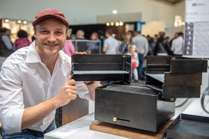  1. Platz: Benjamin Böwing vom Ausbildungsbetrieb Max Jung Metallbau. 