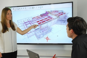  Arbeiten mit BIM erleichtert die Kommunikation und den Austausch aller am Bau Beteiligten. 