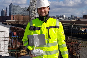  Christian Engelke ist Gründer des Drohnen-Dienstleisters Kopterflug in Bremen. 