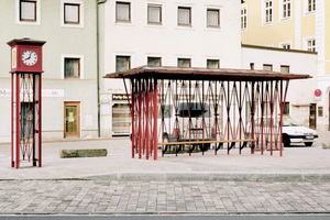  Das Warte Haus in Landshut am Bismarckplatz. 