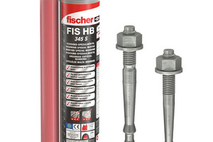  fischer Injektionsmörtel FIS HB 345 S mit der Ankerstange FHB II-A. 