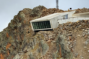  Das James-Bond-Museum („007 elements“) in Sölden. 