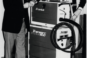  Die Transarc 500 war in den 1970-ern ein großer Erfolg für die Schweißtechnik. 