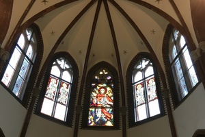  13 unterschiedliche Rundbogenfenster in einer Kirche hat Thomas Beneke mit dem 3D-Laserscanner vermessen lassen. 