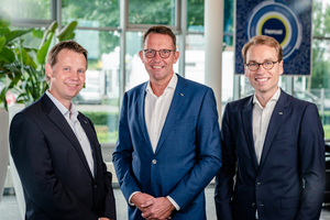  Die heroal Geschäftsführung v.l.: Dr. Ramon Knollmann, Jürgen Peitz und Dr. Max Schöne.   