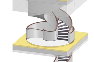  Hat eine Treppenanlage ein so außergewöhnliches Design, ist für die Umsetzung eine 3D-Planung nötig. 