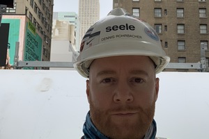  Dennis Rohrbacher, Site Manager bei Seele in New York. 