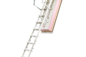  Die Passivhaus-zertifizierte Treppe ist geeignet für hohe Temperaturunterschiede. 