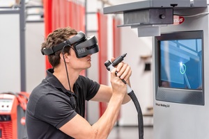  Erlernt werden können mit Virtual Welding MIG/MAG manuell, WIG, E-Hand, MIG/MAG Robotics. 