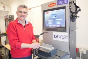  Hannes Krempl, Trainer Schweißtechnik/Transport im Schulungszentrum Fohnsdorf. 