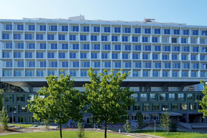  Das erweiterte Kantonsspital ist ein Wahrzeichen der Stadt Frauenfeld geworden. 