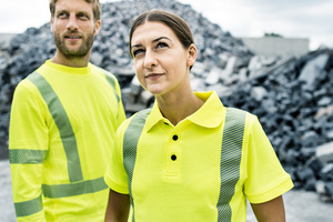  Die Poloshirts wie auch das Sweatshirt von Rofa haben einen UPF 50+, der durch die Norm EN 13758-2 ermittelt wurde.  