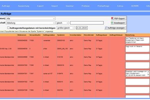  Die webbasierte Applikation InvMan.de wurde für die Organisation des ­Reparaturhandlings entwickelt.  