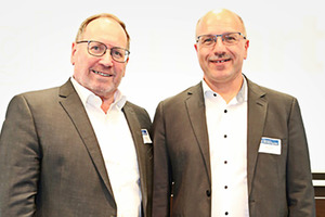  Von der AMFT (v.l.): der Vorsitzende, Bundesinnungsmeister KR Harald Schinnerl, und der Geschäfts­führer, Anton Resch.  