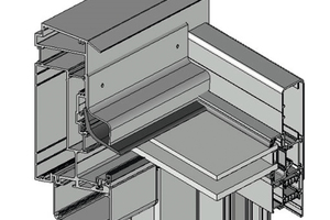  Mit der Traverse gelingt den Verarbeitern der Wand-schluss einfach und gemäß Herstellervorgaben. 