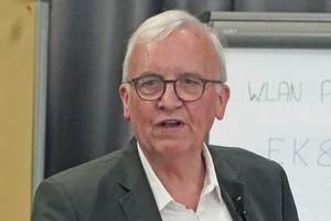 Zum Thema Nachhaltigkeit meint Prof. Winfried Heusler: „Es muss losgehen und das Gute ist, wir können auch!“ 