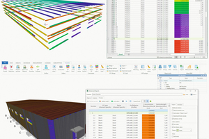  Über BIM-Viewer lassen sich BIM-Modelle filtern und beispielsweise für Angebote oder Bestellungen alle Fassadenelemente anzeigen.  