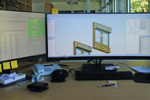  GIG Fassaden in Attnang-Puchheim arbeitet mit 40 CAD-Lizenzen und sieben vollausgestatteten 3D-CAD-Arbeitsplätzen. 