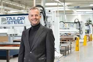  Carlo Berlo, CEO von Tailor Steel. 