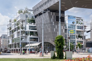  Das 30.000 m2 große IKEA City Center inmitten des Quartiers am Wiener Westbahnhof. 