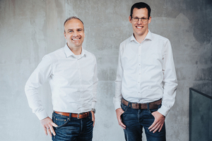  Die Gründer von orderspot: Martin Lenter (rechts) und Denis Westermeyer. 