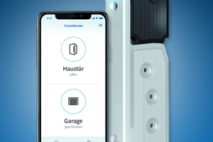  Mit der Smart-Access-Lösung der Firma Carl Fuhr wird das Smartphone zum Schlüssel. 