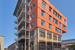  Das Projekt K.118 - Kopfbau Halle 118 von baubüro in situ wurde mit einem der beiden ersten Preise in der Kategorie Architektur ausgezeichnet.  