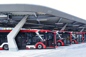  Der E-Bus-Port der Nürnberger VAG Verkehrsaktiengesellschaft erhielt eine Belobigung in der Kategorie Architektur.  