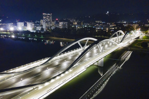  Anerkennung Fertigungstechnik: Neue Eisenbahnbrücke Linz von MCE und KMP ZT. 