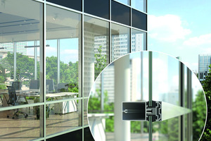  Die Vakuum-Isolierglastechnologie bietet technisch wie gestalterisch Vorteile für die Fassade. 