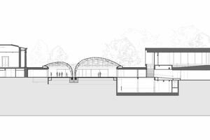  Der Architekt Sebastian Behmann und der Künstler Olafur Eliasson haben den Common Sky geplant. 