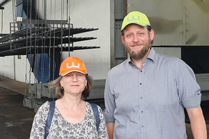  Fachautorin Susanne Frank führte das Interview mit Philipp Himmel bei Wiegel in Eching.  