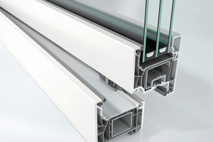  Das Fenstersystem Focusing ist auf einen hohen Rezyklatanteil ausgelegt. 