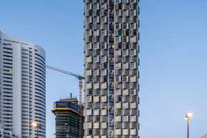  Das Projekt CD Tower 3 in Wien Kaisermühlen in unmittelbarer Nähe zur UNO-City. 