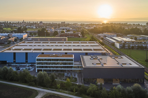  Der Forster Campus in ­Romanshorn wurde mit LEED-Gold ­zertifiziert. 