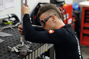  Über vier Tage lang gilt es bei den WorldSkills höchste Leistung und Konzentration abzurufen. Julian Gemperli gelang dies bei den Metallbauern als Zweitbester. 