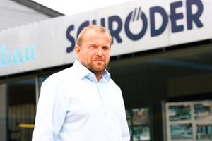  Mario Schröder, Geschäftsführer von Schröder Zaun- und Metallbau aus Verden/Aller. 
