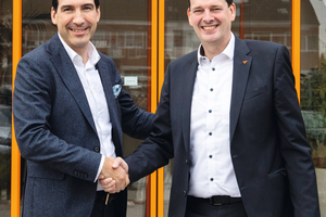  Marcus Pannier (l.), Regional President bei Forterro, und Bernd Hillbrands, der Gründer von Orgadata  