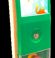  Der rote 3D-Leuchtring des SmartTerminals signalisiert eine elektrisch verriegelte Tür. 