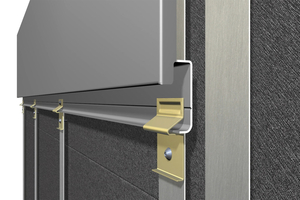  Neu: Der Siding Gleit- und Festpunktclip rundet das System der VHF-Siding-Paneele ab. 
