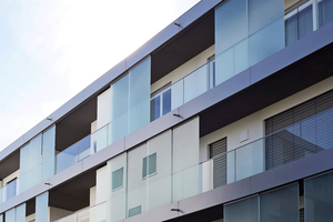  GM Railing und GM Schiebsysteme kombiniert reduzieren im Hochhaus- und Fassadenbau den Schall und erhöhen durch flexible Öffnungsmöglichkeiten den Komfort. 