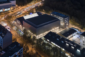  Das gesamte Ensemble mit Bibliothek und mehreren Konzertsälen wurde in nur 18 Monaten saniert und teils neu gebaut.
 